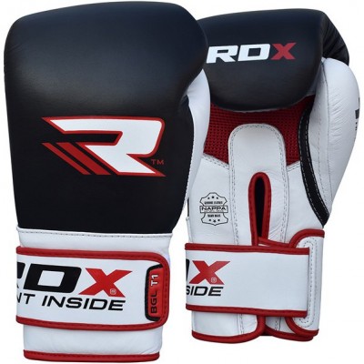 Боксерские перчатки RDX Gel Pro Black/White