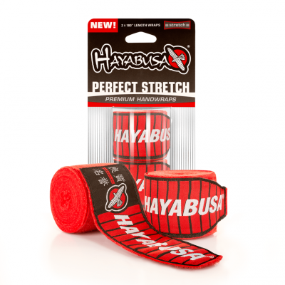 Бинты боксерские Hayabusa PERFECT STRETCH (Красные)