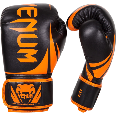 Боксерские перчатки Venum Challenger 2.0 (Оранжевые)