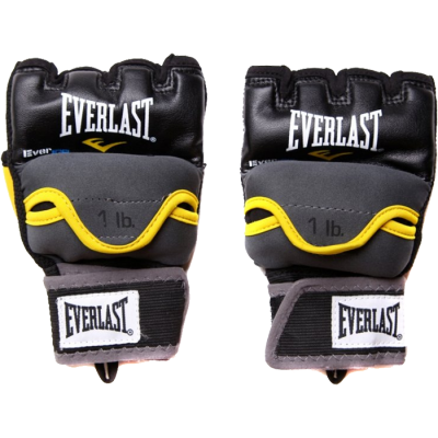 Гелевые накладки-перчатки Everlast с утяжелением
